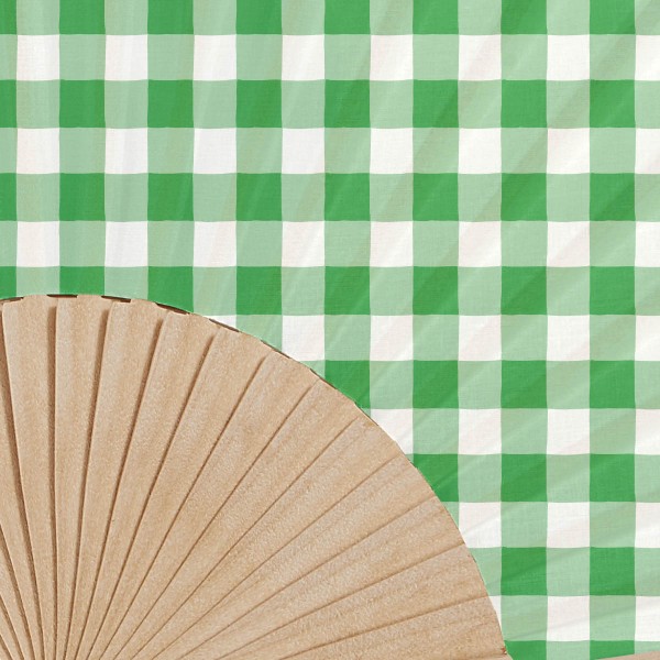 Fans Birch Wood Lisette Green