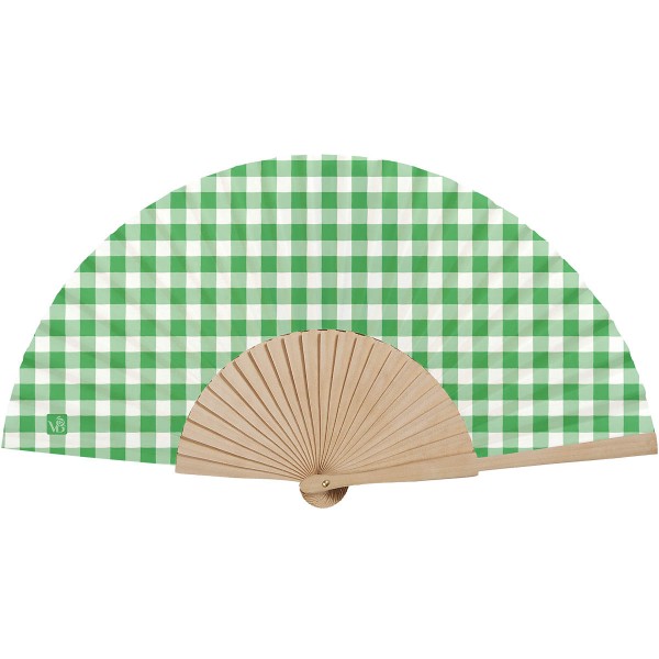 Fans Birch Wood Lisette Green