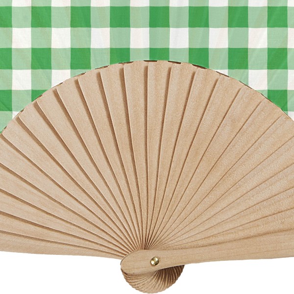 Fans Birch Wood Lisette Green