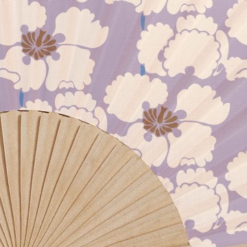 Eventail bois de bouleau... 2