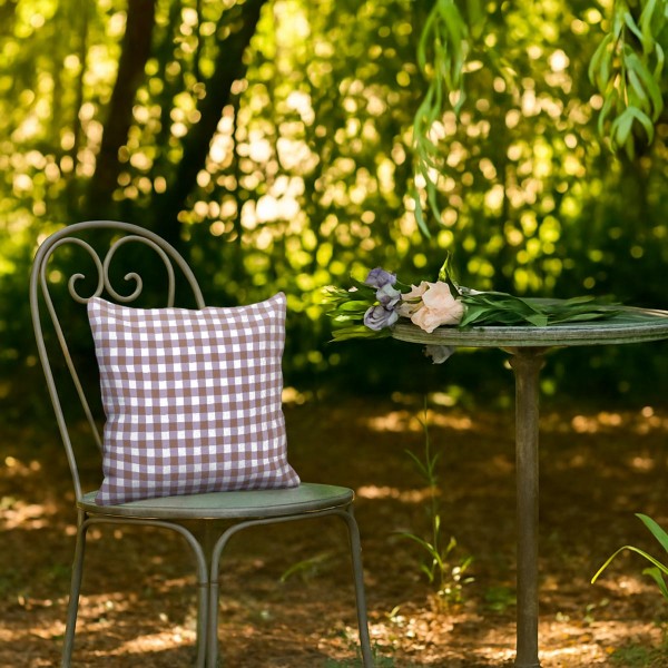 Outdoor cushion cover LISETTE lilac...