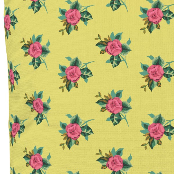 Outdoor-Kissenbezug ROSALIE Gelb...