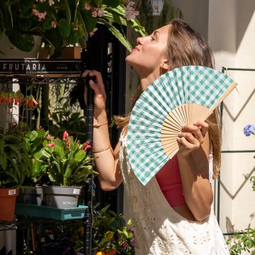 Eventail bois de bouleau... 2