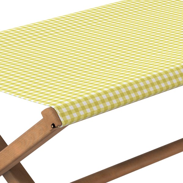 Lit de camp - toile outdoor - Lisette...