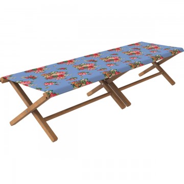 Outdoor canvas - Mia blue