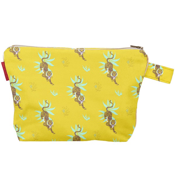 Pouch BENGALI yellow 19x28cm