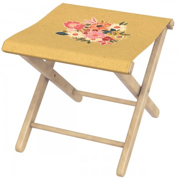 Wooden folding stool KIMIKO...