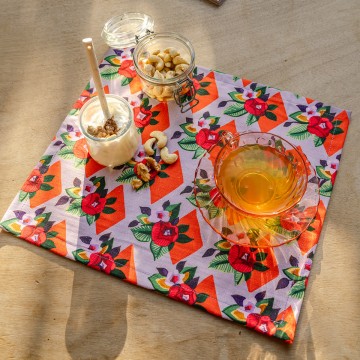 Set da tavolo arancione MIA 2