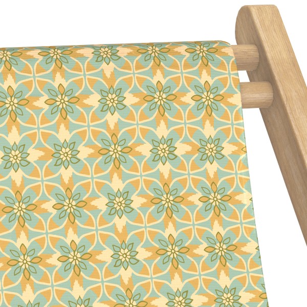 Toile de Transat / Chilienne bleu interchangeable prête à poser