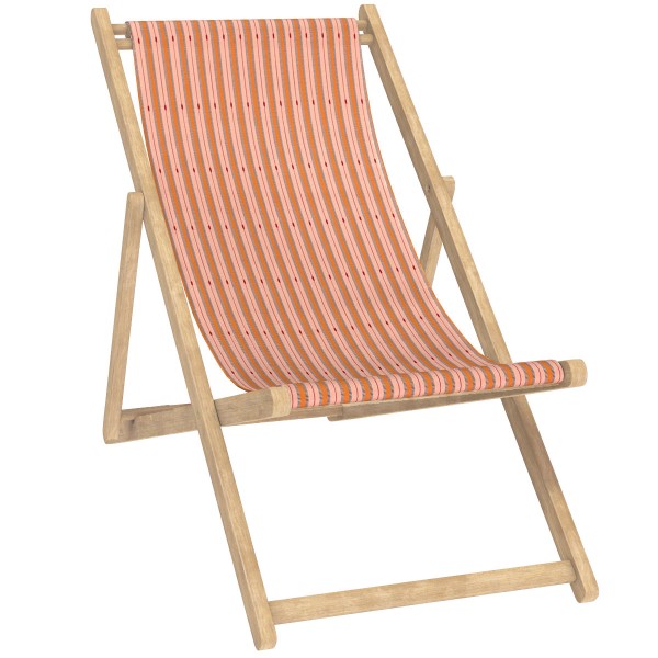 Toile de Transat / Chilienne VICTOR rose