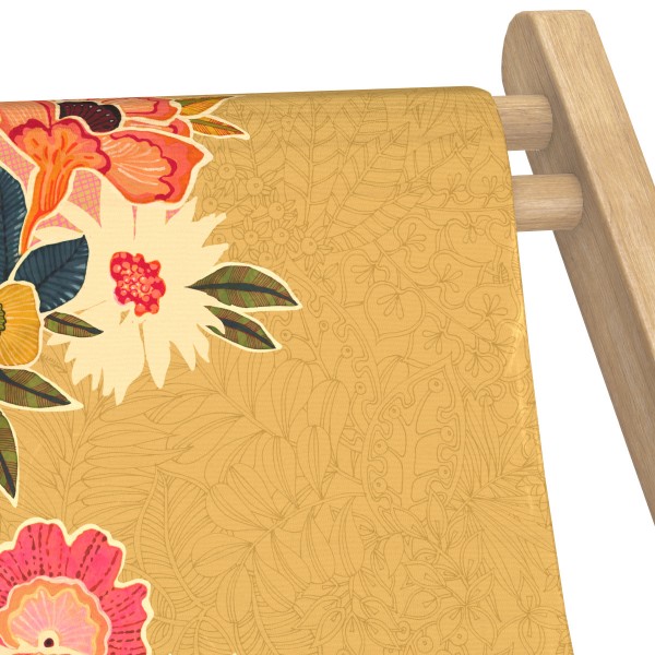 Toile de Transat / Chilienne jaune interchangeable prête à poser