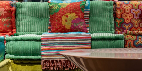 Le tissu velours pour une décoration hivernale